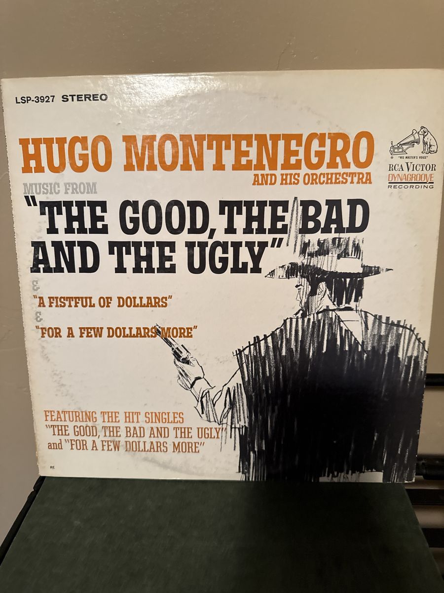 Hugo Montenegro The Good, The Bad and The Ugly Vinyl LP RCA Victor LSP-3927 Stereo