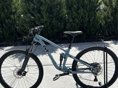 GT Sensor Comp Full Suspension Mountain Bike - Size S -RockShox Fork, Teal