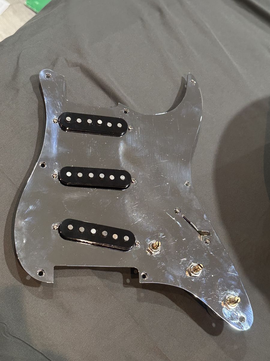Fender Custom Shop 60s Strat Loaded Pickguard