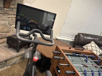 Peloton, a home friendly interactive bike