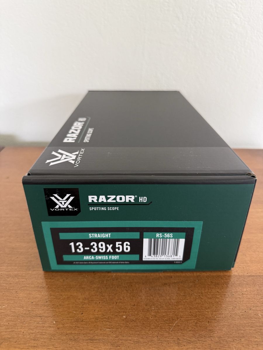 Brand New Vortex Razor 56mm Straight Spottng Scope