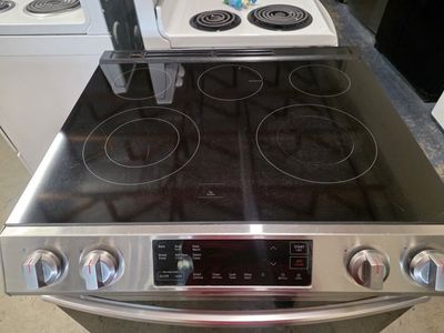 Samsung slide-in electric stove
