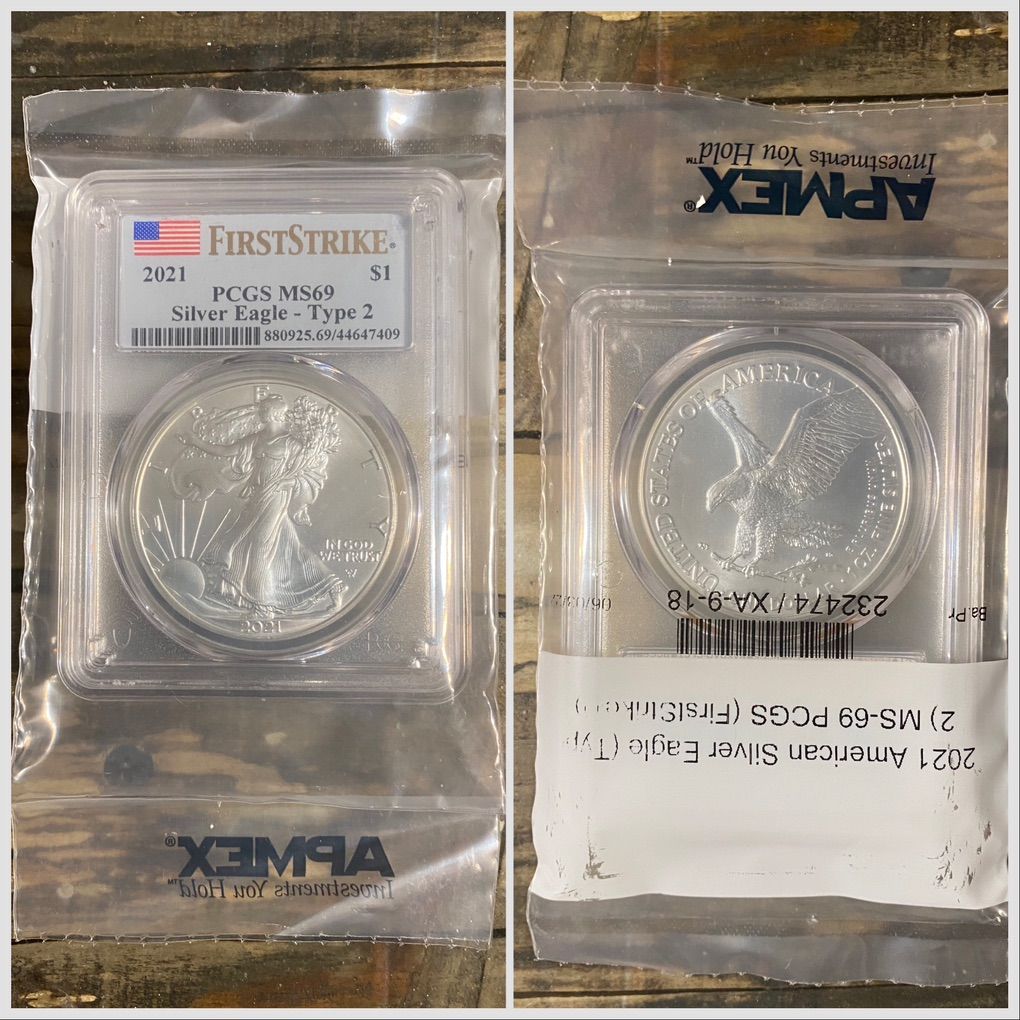 2021 T2 Silver Eagle MS69