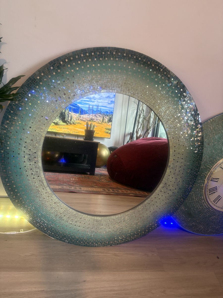 Pier 1 Imports 36” Round Mirror