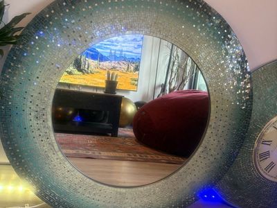 Pier 1 Imports 36” Round Mirror