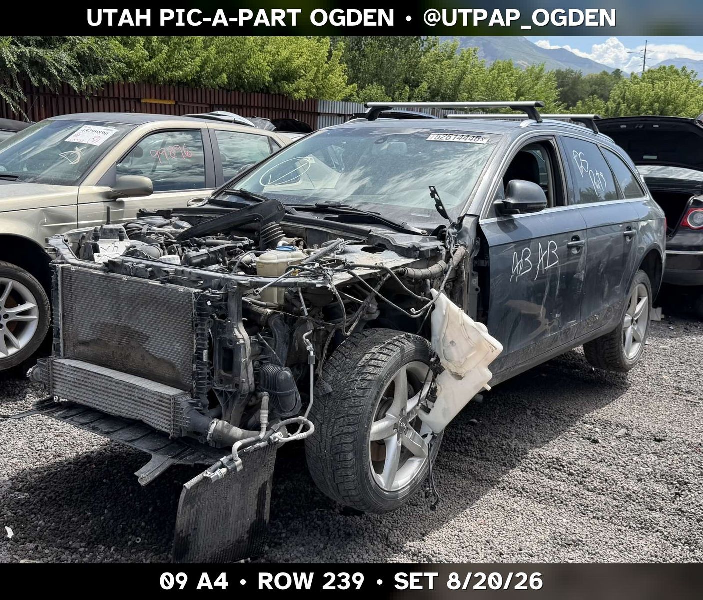 Just In! 2009 Audi A4 B8 Parts - UTPAP Ogden