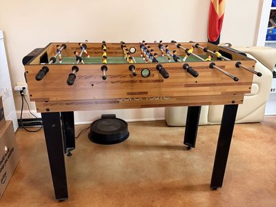 Serenelife 3-in-1 Multi-Game Table - Foosball, Air Hockey, Pool - Used Condition