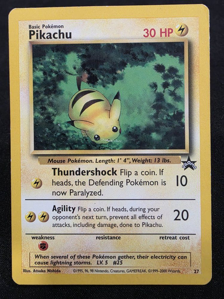 Pikachu Promo #27 [1.23]