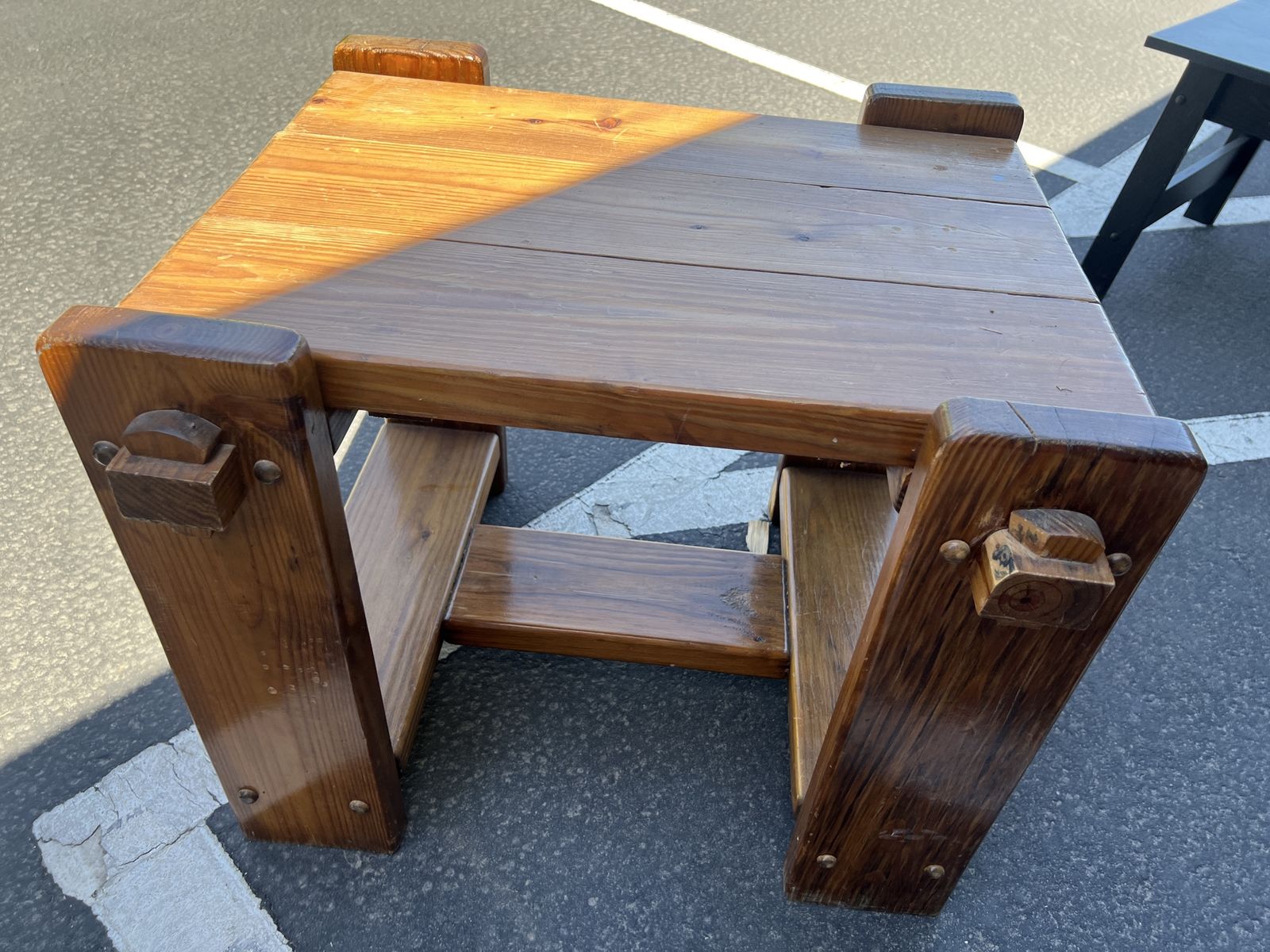 Wooden End Table