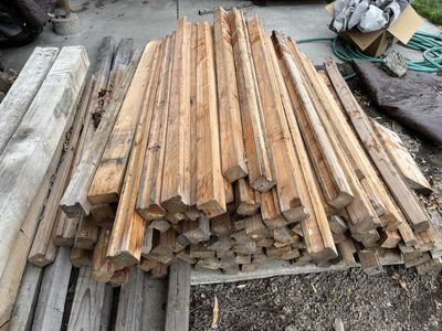FREE ROUGH CUT WOOD - YOU HAUL!