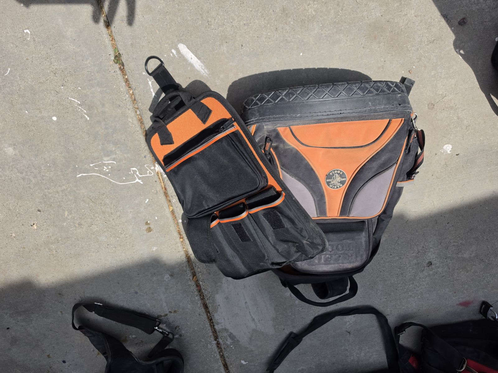 Klein Tools backpack with Removable Tool Caddy  (Klein Tools Tradesman Pro Tool Master Backpack)