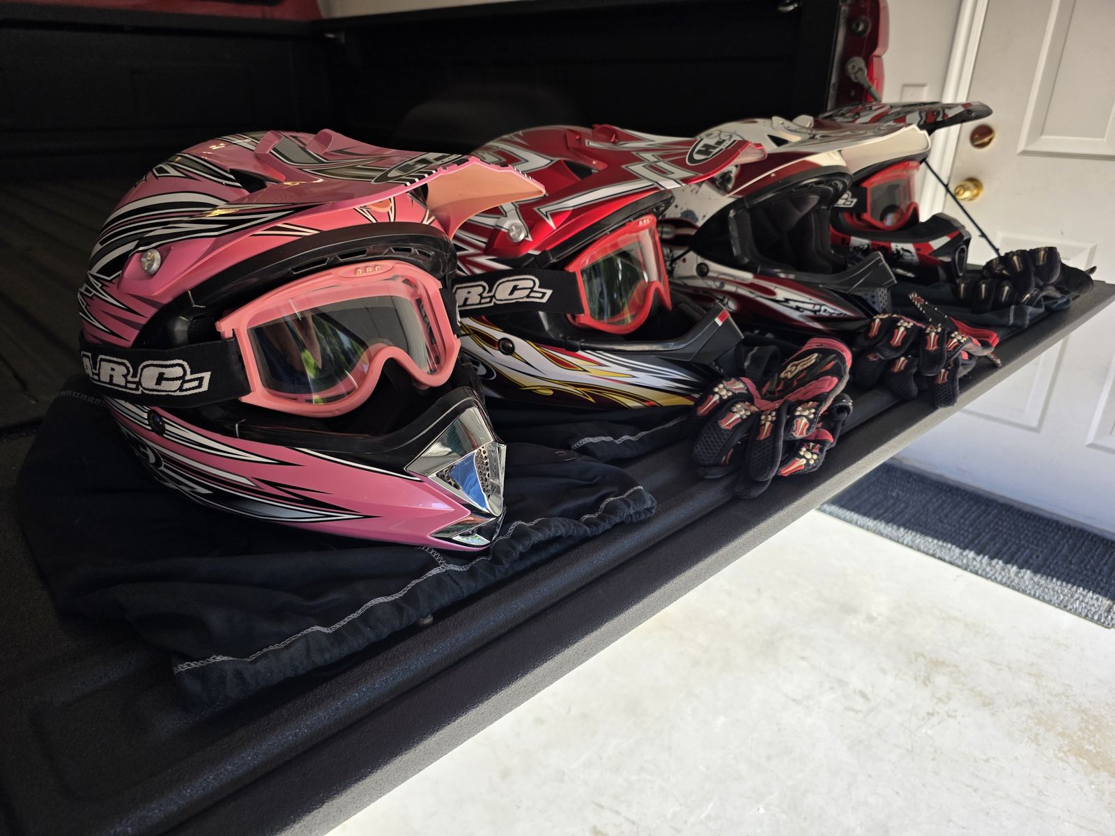 4 HJC Helmets - Excellent Condition!