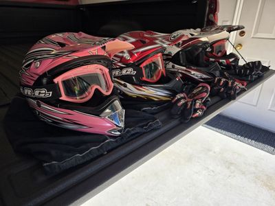 4 HJC Helmets - Excellent Condition!