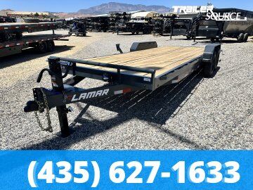 7x22 Lamar H6 Equipment Trailer - 14K GVWR Dovetail