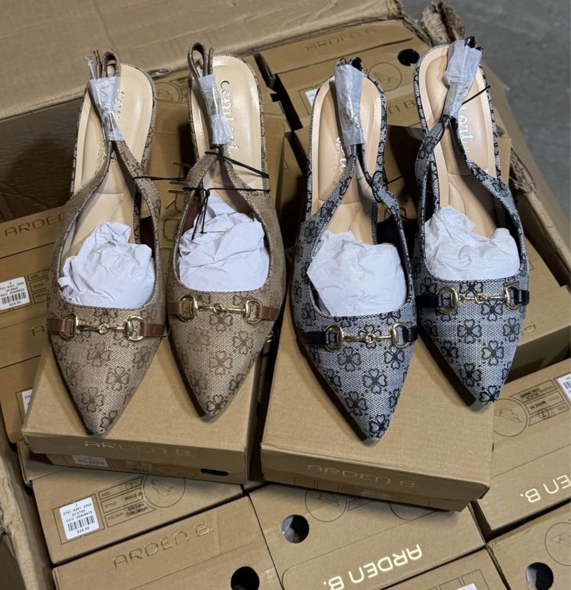 16 pair Arden B Heels