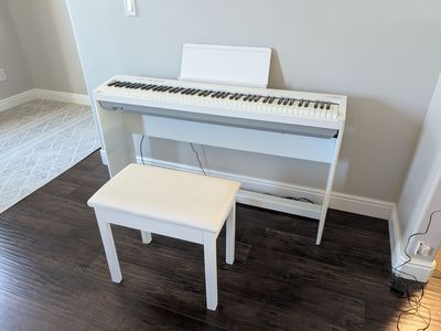 Roland FP-30X Digial Piano with KSC-70 stand, pedals, bench, and more
