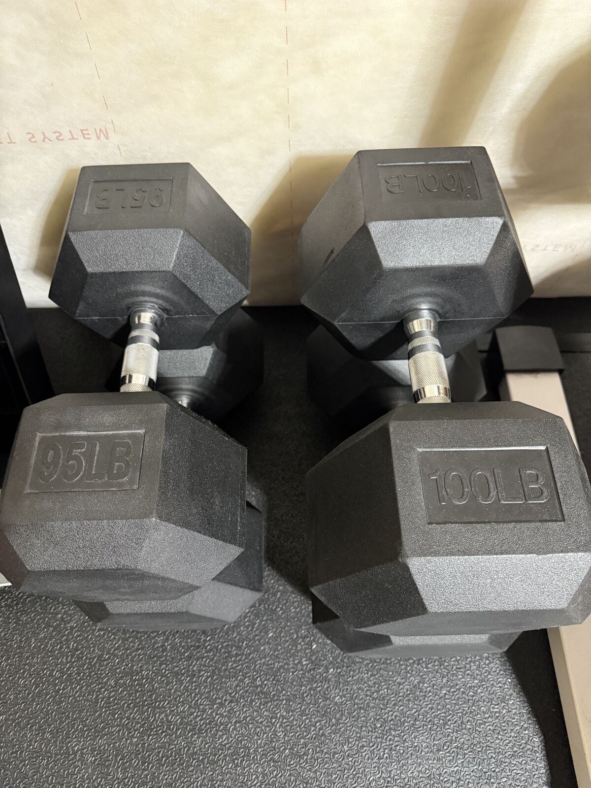 Hex dumbbells