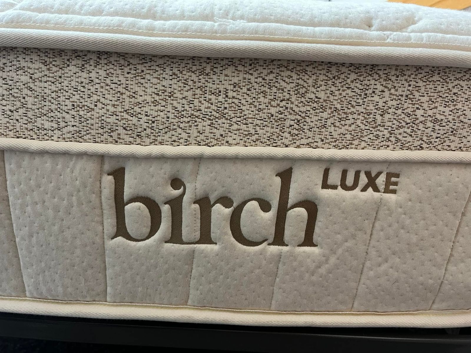 Birch Luxe Natural KING Mattress – Warrantied Customer Return