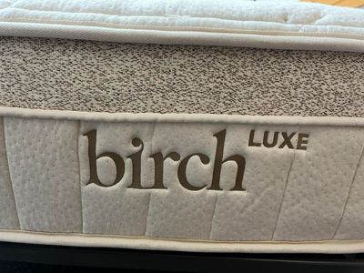 Birch Luxe Natural KING Mattress – Warrantied Customer Return