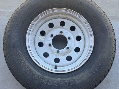 ST225/75R15 Trailer Tire & Wheel