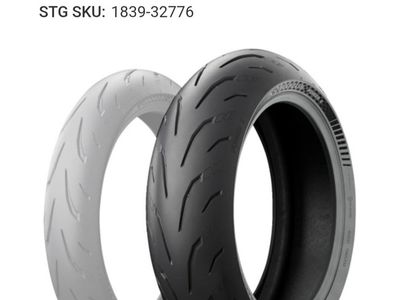 MICHELIN POWER 6 180/55/17 REAR MOTORCYCLE TIRE NEW...