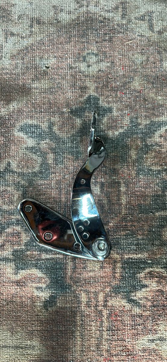 Motorcycle Chrome mechanical brake pedal  Bracket