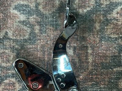 Motorcycle Chrome mechanical brake pedal Bracket