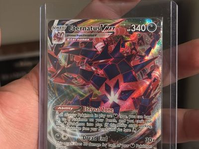 Eternatus VMAX Pokemon Card SWSH046 Darkness Ablaze Ultra Rare