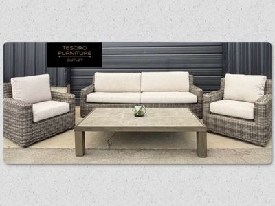 NEW WICKER PATIO SET MEGA SALE‼️