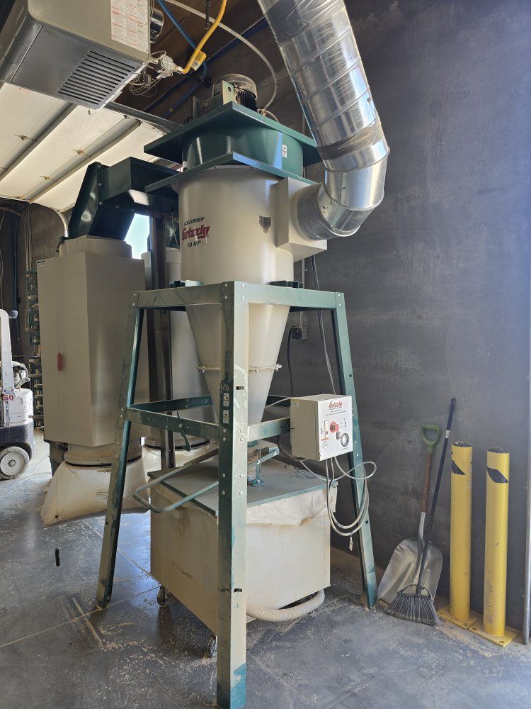 Grizzly 10HP cyclone dust collector