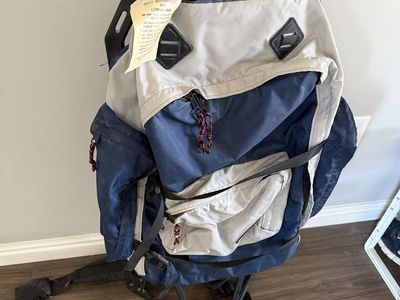 Frame back packing pack