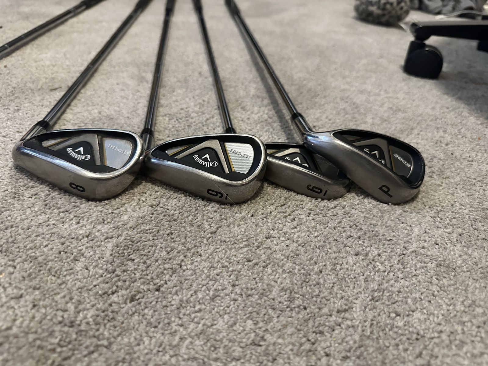 Callaway Edge irons 6,8,9,pw