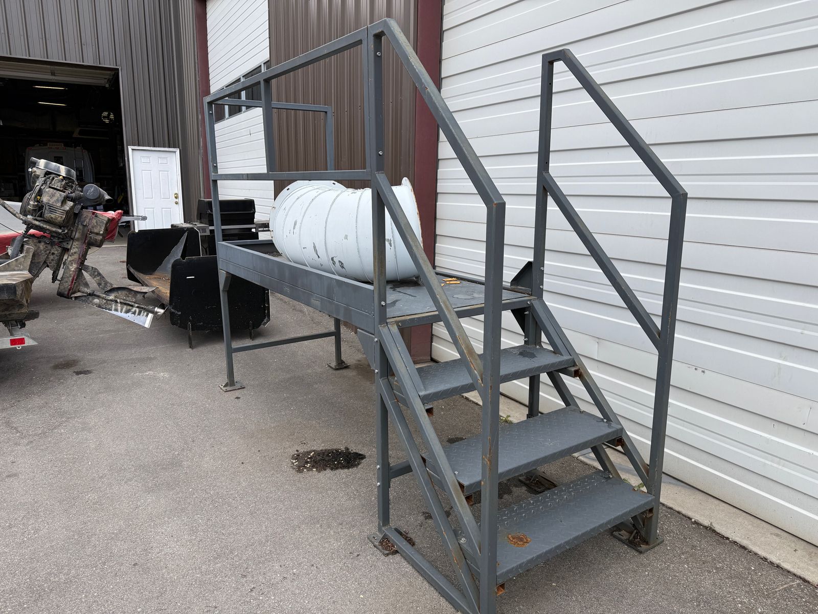 Industrial Stair and Platform