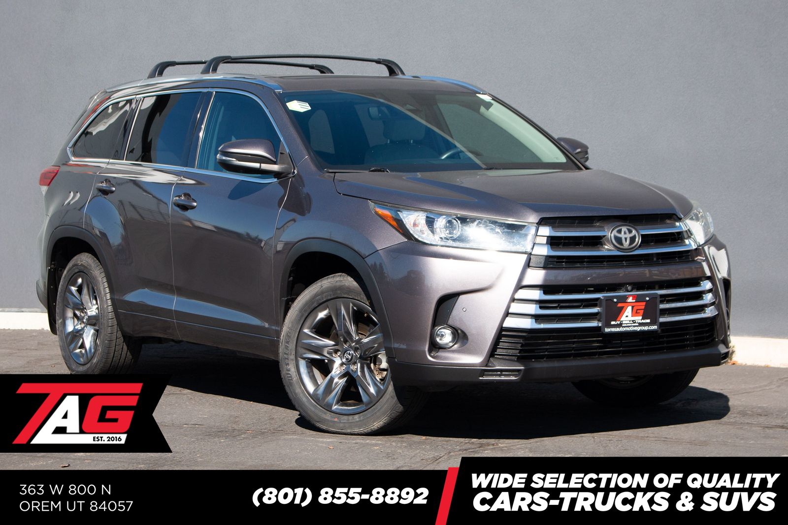 2019 Toyota Highlander Limited Platinum