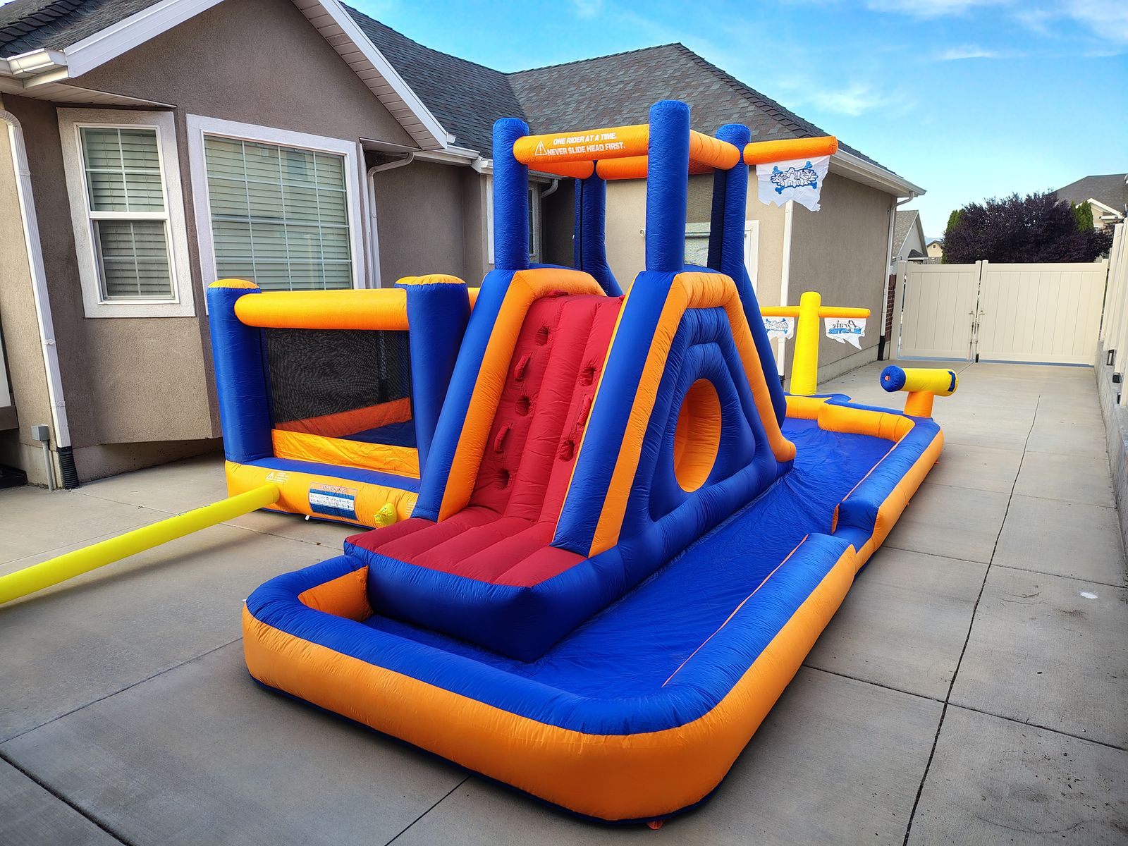 Pirate Blaster Bounce House Water Park  14'x24'x8'