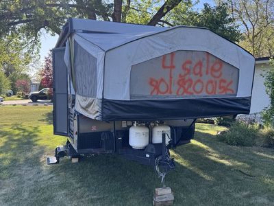 2017 Pop Up Camper Trailer Rockwood ESP 1970 Sleeps 6, Heat, Sink, Stove, Fridge, Outdoor Grill