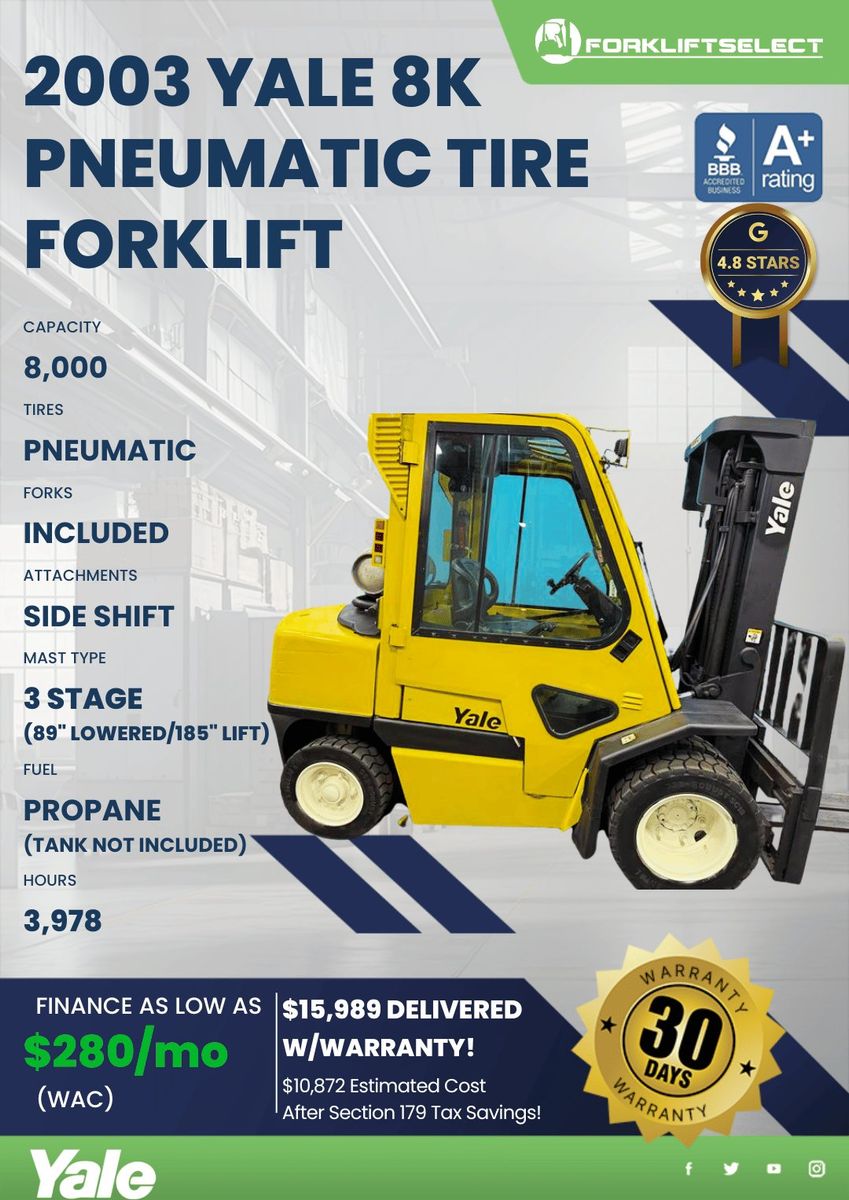 FORKS DELIVERED WITH A WARRANTY