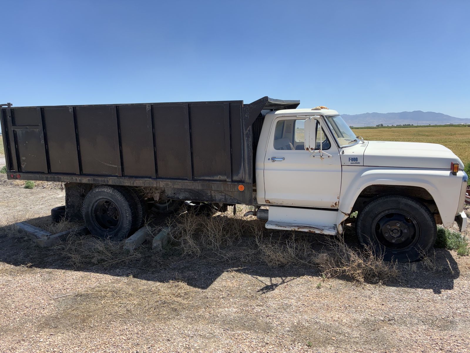1975 Ford f600 dump truck and parts truck