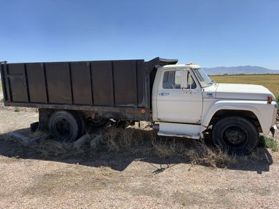 1975 Ford f600 dump truck and parts truck