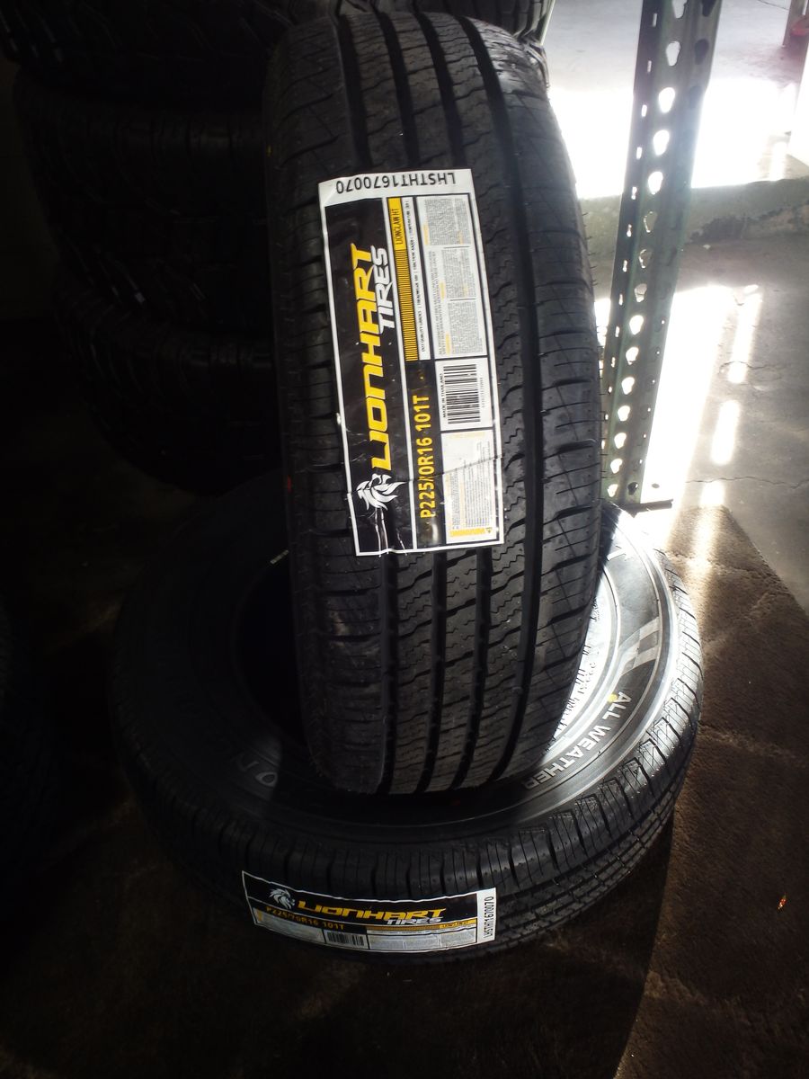 225/70R16 LIONHART TIRES LIONCLAW HT PAIR OF TWO BRAND NEW TIRES