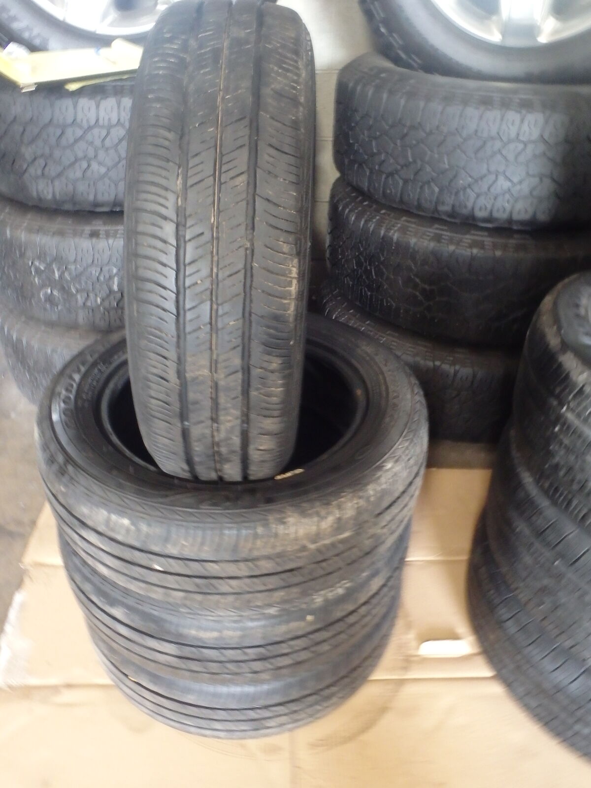 175/65R15 GOODYEAR ASSURANCE SET OF USED TIRES
