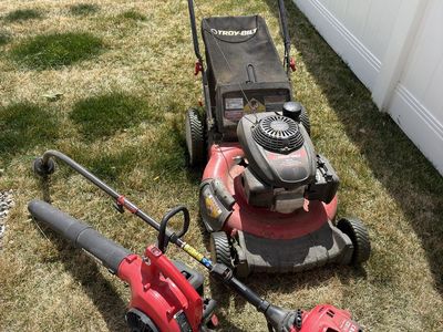 Mower, Blower, Weed Wacker
