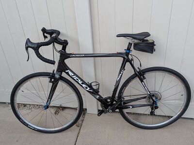 2010 Ridley X-Fire, full carbon fiber frame, 65cm, gravel, cyclocross bike