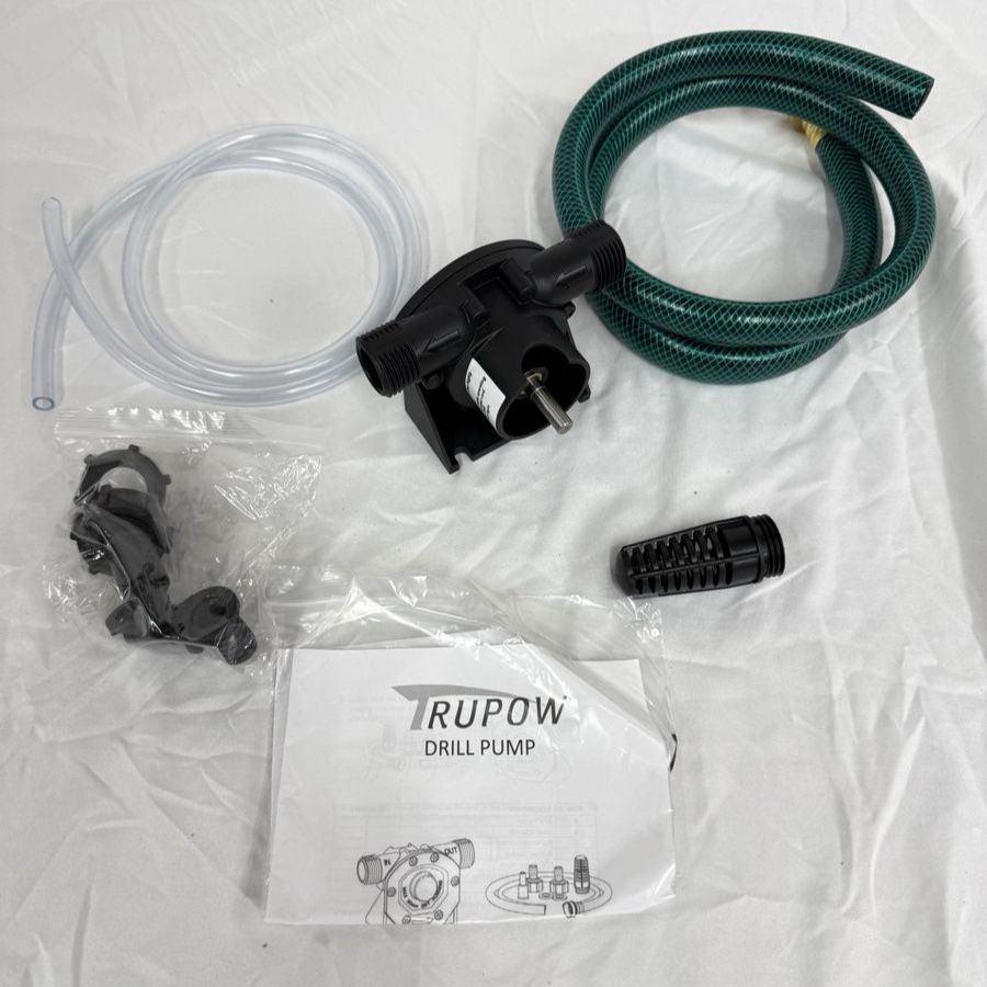 Drill Powered Water Transfer Pump Kit 750GPH
