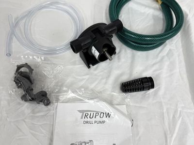 Drill Powered Water Transfer Pump Kit 750GPH