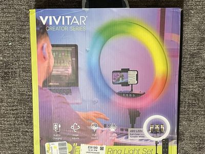 Vivitar Creator Series 18” Full Color Ring Light