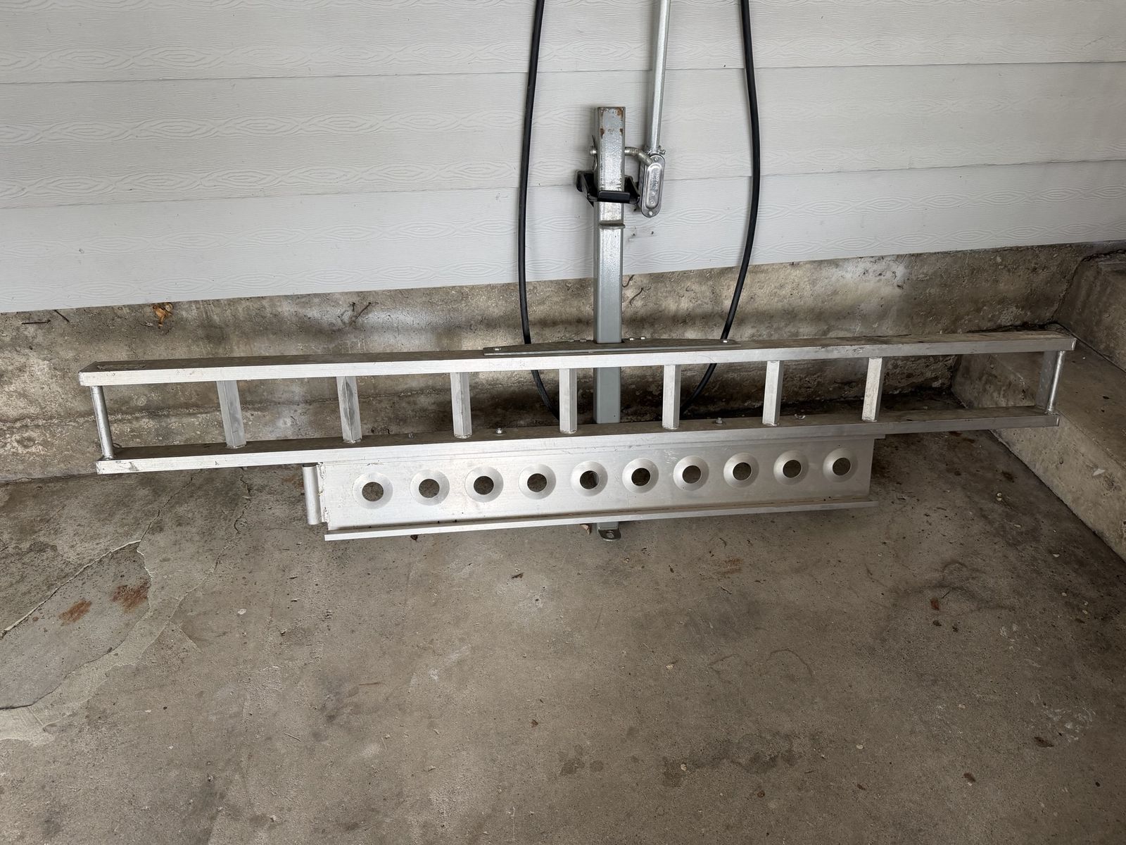 Aluminum Motorcycle or Dirt Bike Hitch Carrier