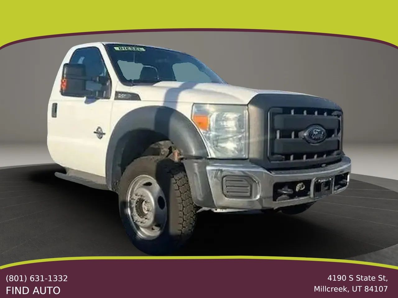 2016 Ford F-550 Super Duty 