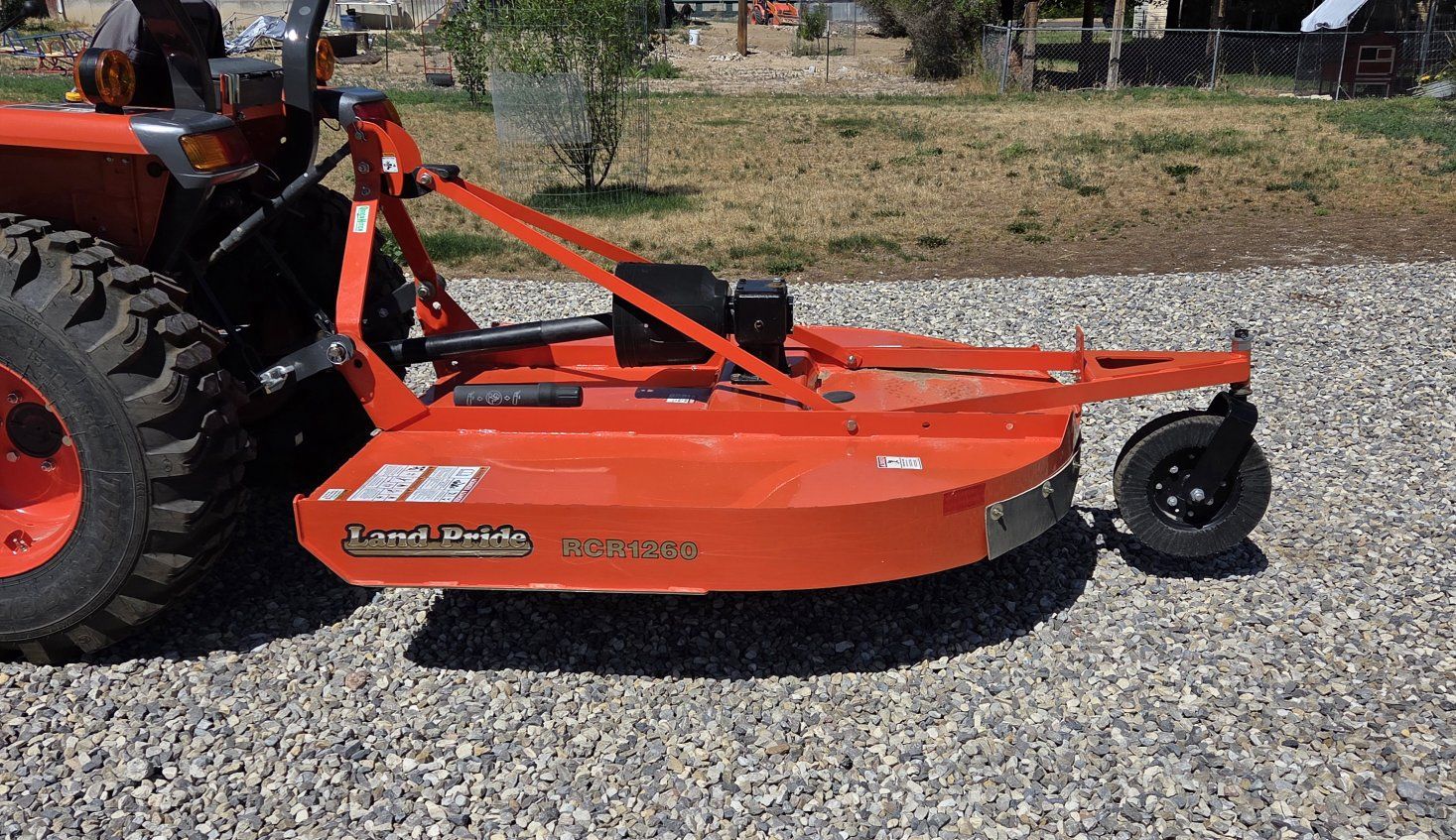 Kubota Land Pride RCR1260 Rotary Cutter Mower