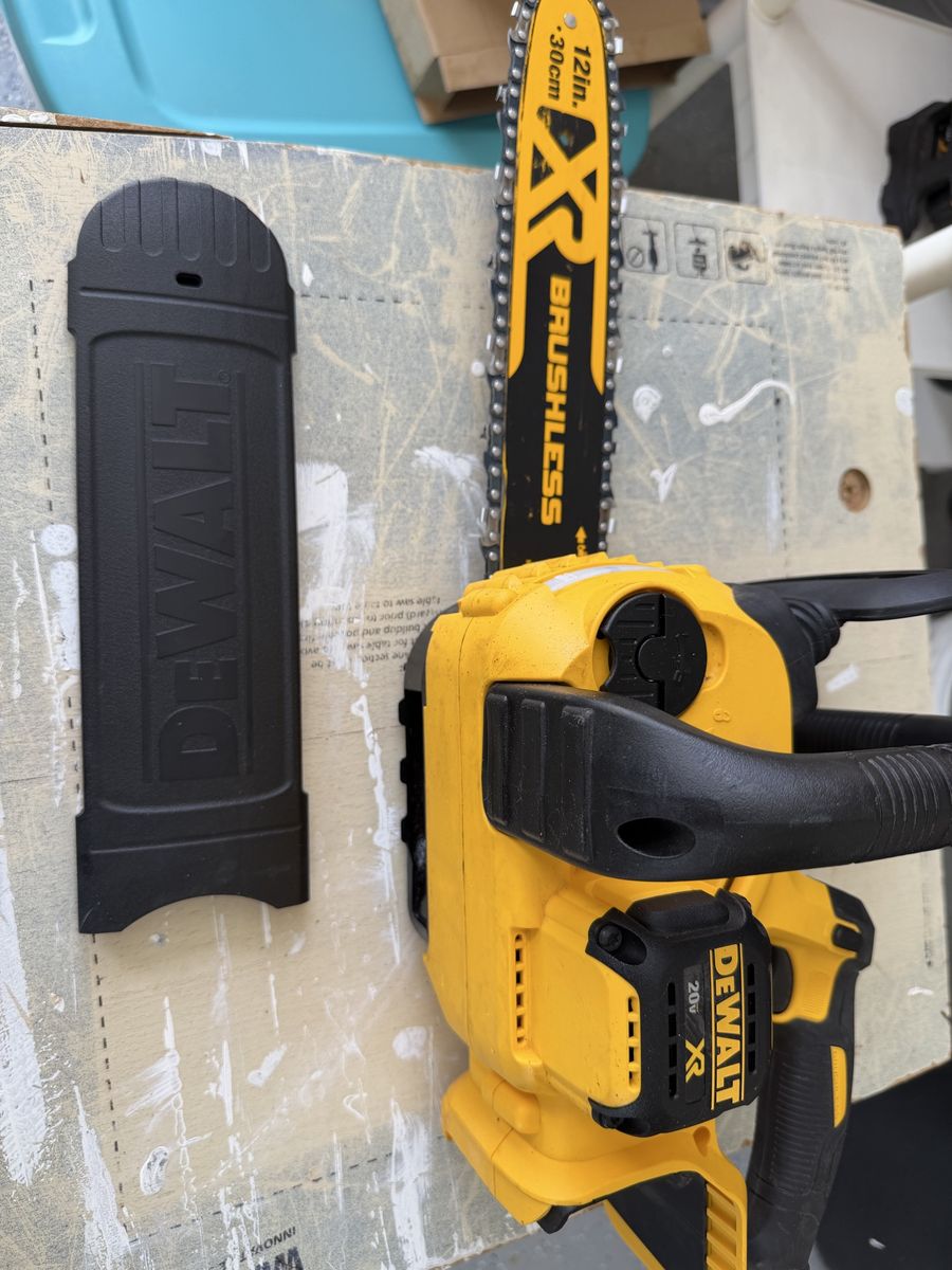 DEWALT DCCS620 20V MAX XR Brushless 12-Inch Cordless Chainsaw with Scabbard